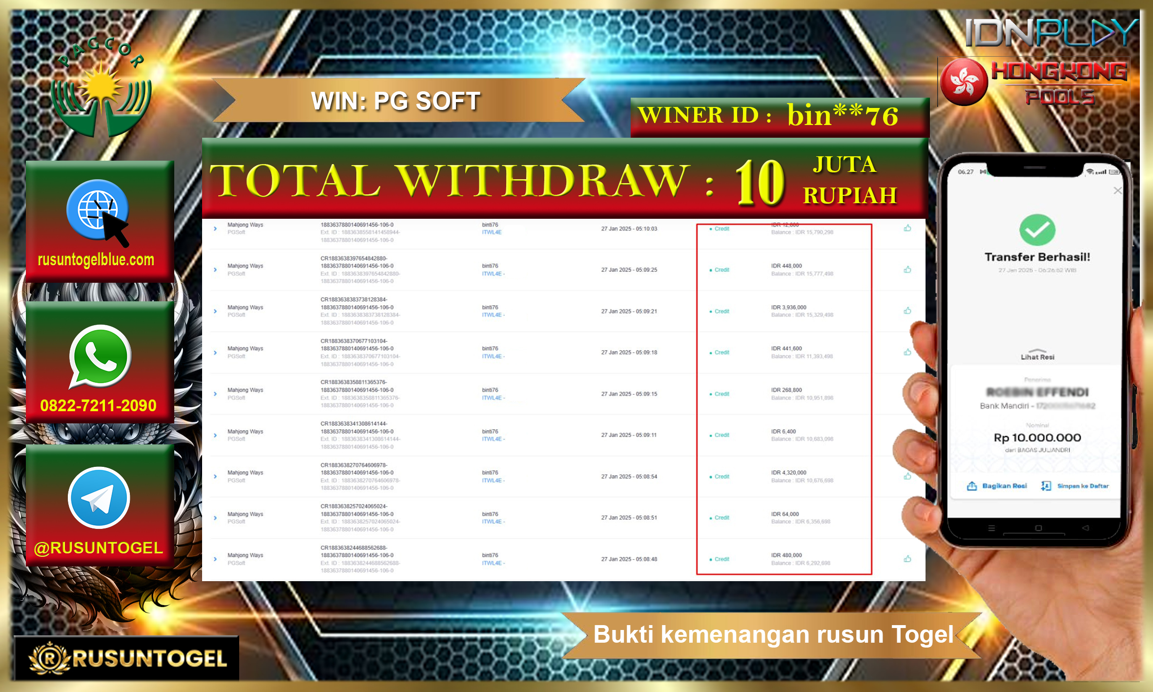 PREDIKSI RUSUNTOGEL