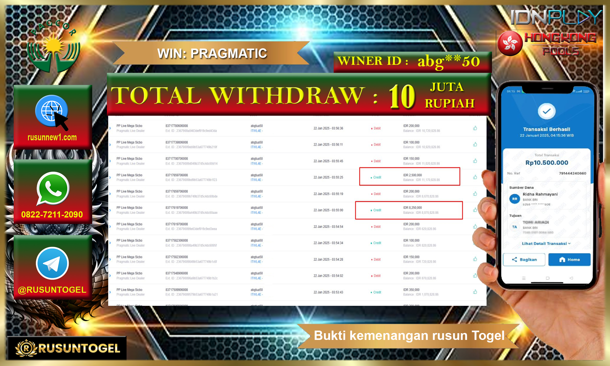 PREDIKSI RUSUNTOGEL