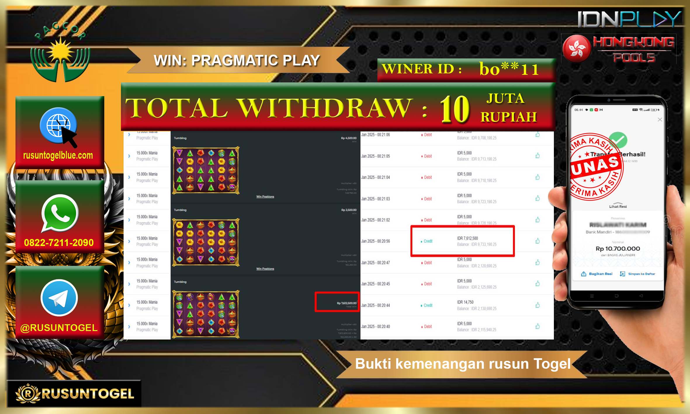 PREDIKSI RUSUNTOGEL