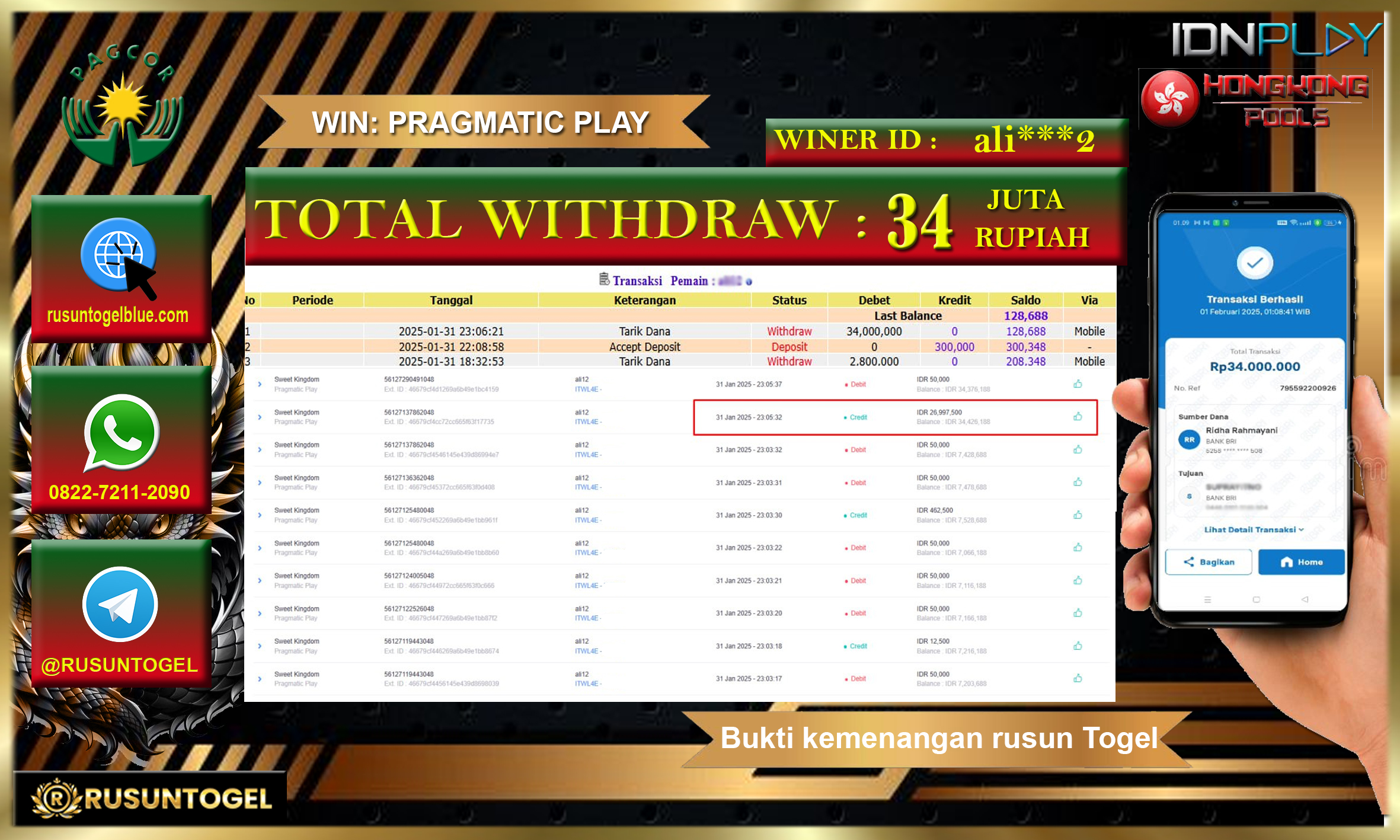 PREDIKSI RUSUNTOGEL