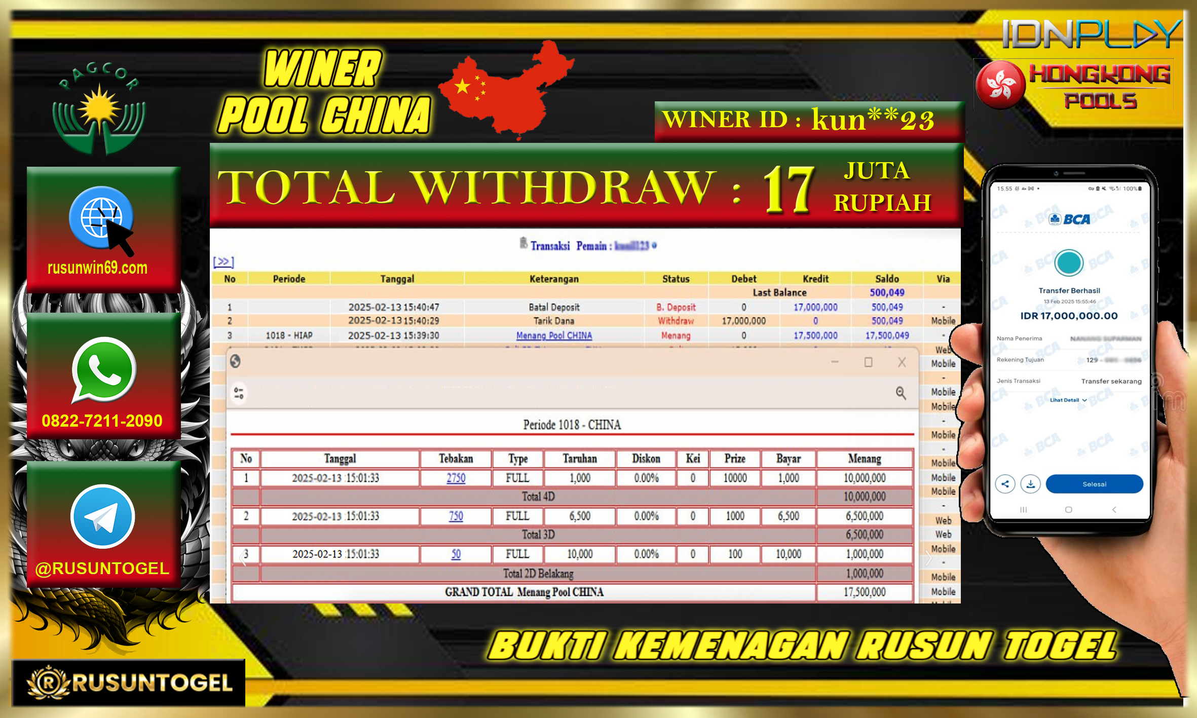 PREDIKSI RUSUNTOGEL