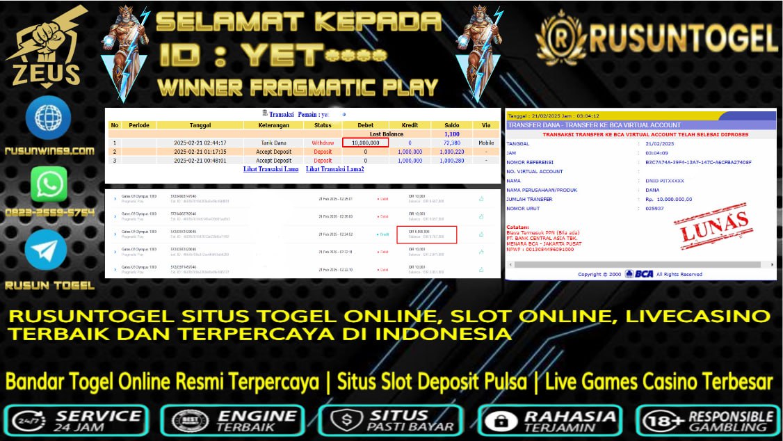 PREDIKSI RUSUNTOGEL