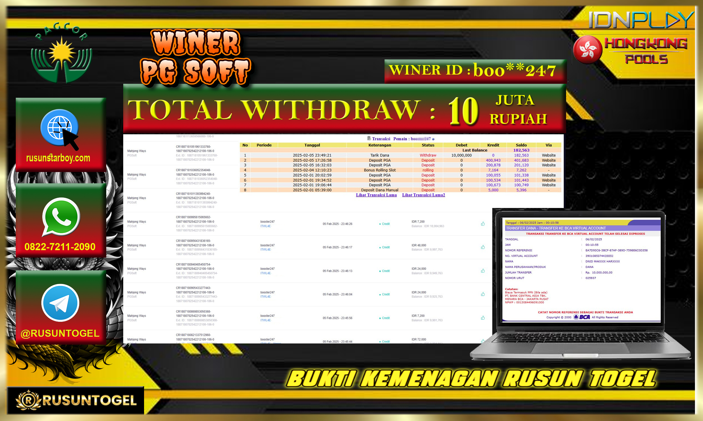 PREDIKSI RUSUNTOGEL