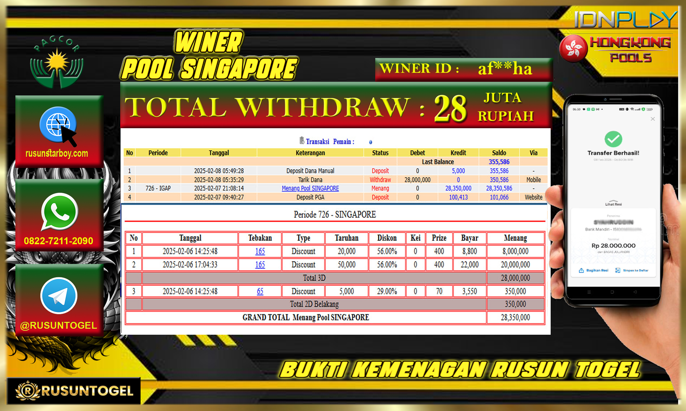 PREDIKSI RUSUNTOGEL